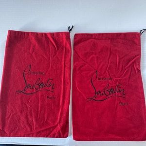 Christian Louboutin dust cover for shoes or small purse
